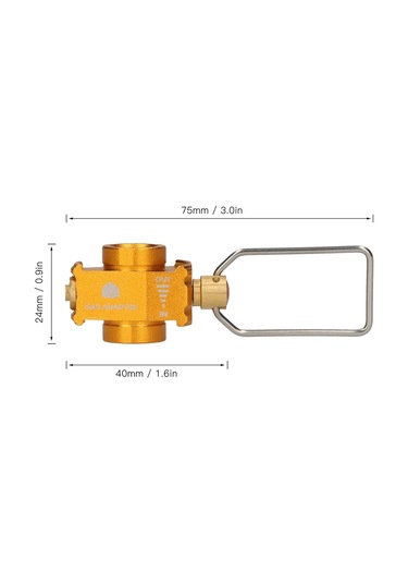 Gas Saver Plus Gaz Dönüştürücü Değiştirici Dolum Gaz Tankı Dönüşüm Adaptörü Gaz Adaptör Vanası Set 2 Çok Renkli
