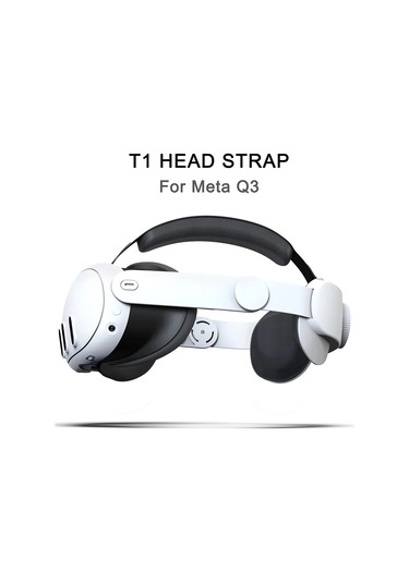 Meta Quest 3 Vr İçin Ayarlanabilir Elite Kulaklık Kafa Bandı Siyah