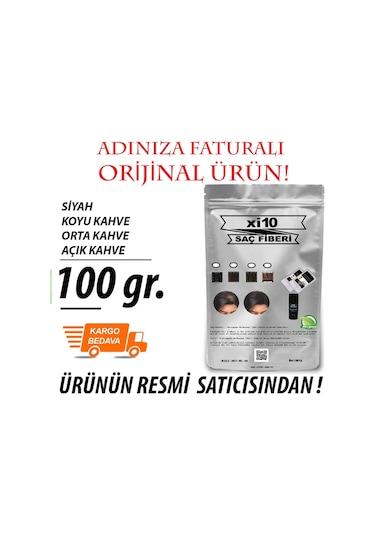 Xi10 100 Gr Saç Tozu 4 Renk A Kalite Toppik Benz.