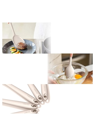 Valletta Maracas Isıya Dayanıklı Silikon Spatula Seti 25 Parça