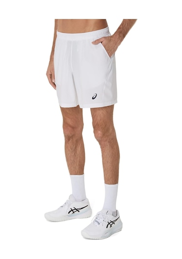 Asics Court 7ın Short Erkek Beyaz Şort 2041a344-100 Beyaz