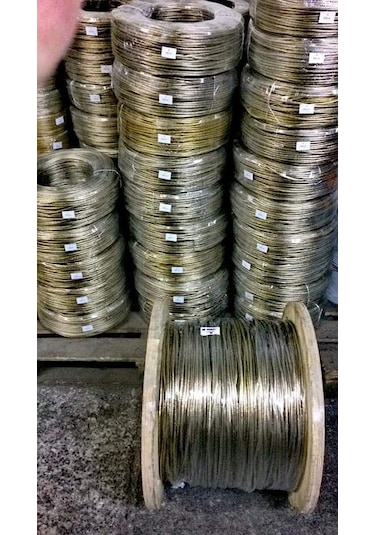 3mm Pvc İzoleli Çelik Halat 200 Metre