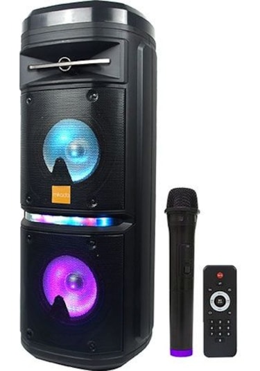 Mikado MD-230KP USB - FM - TF Kart - BT Destekli Kablosuz Mikrofonlu Toplantı Anfisi