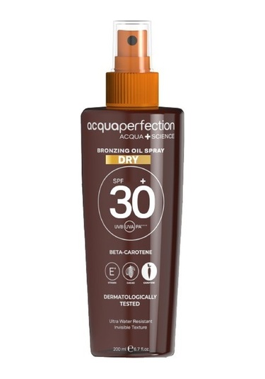 Acqua Perfection Bronzlaştırıcı Kuru Yağ Spray Spf 30 200 Ml