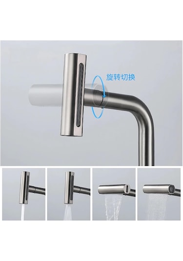 Faumix KAV8890012 Spiralli Mutfak Bataryası Krom