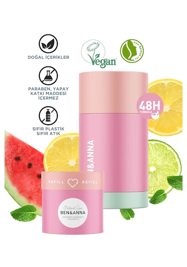 Ben & Anna Love Me Refill Kutu+ Ben & Annapersian Lime Refill Avantajlı 2li Seti