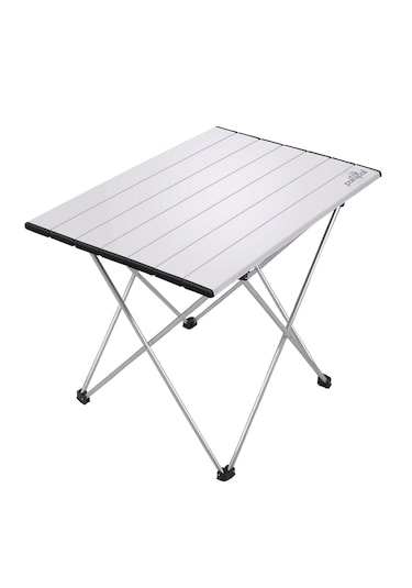 Panipal Alüminyum, Katlanabilir Kamp Ve Piknik Masası, Taşıma Çantalı S Gri