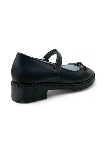 469-3 Kız Çocuk Okul Ayakkabısı Siyah