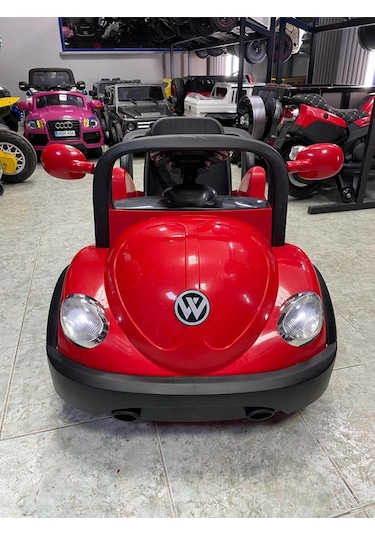 Akülü Araba Volkswagen Kırmızı