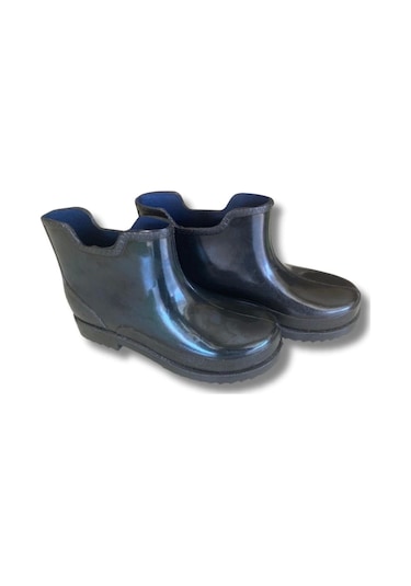 Potin Unisex Yağmur Botu 36-40 Siyah Siyah