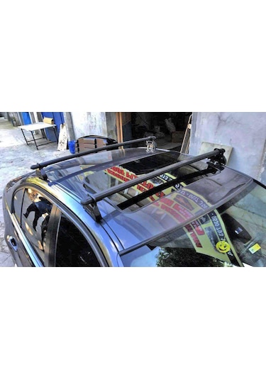 Citroen C2 Uyumlu Yedek Parça 2003-2009 Ara Atkı + Port Bagaj 250 Lt Siyah