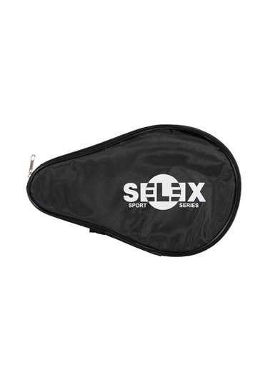 Selex Masa Tenisi Raket Kılıfı Siyah Raket Çantası Siyah