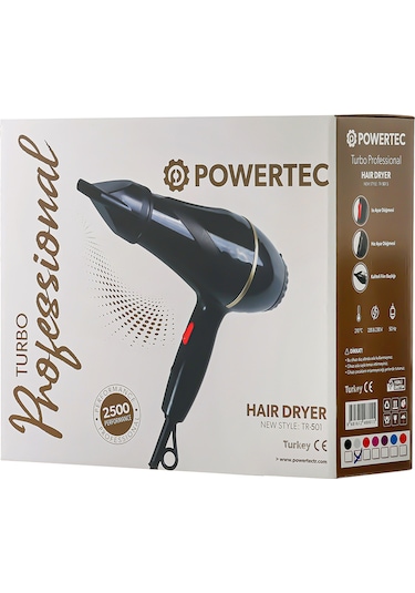 Powertec TR-501 Profesyonel Fön Makinesi