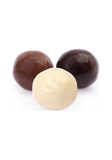 Çikolata Kaplı Fındık Draje Bitter-Sütlü-Beyaz 500 G