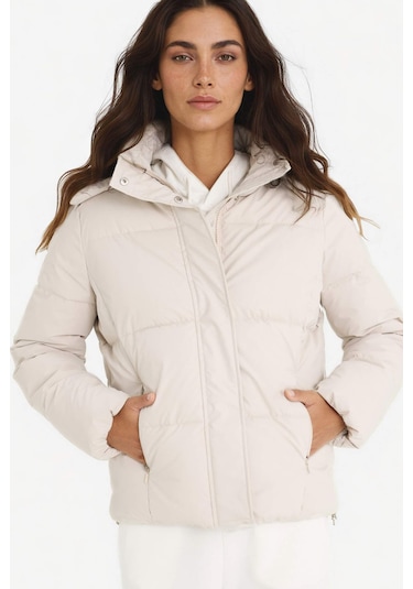 Defacto Regular Fit Kapüşonlu Fermuarlı Şişme Mont F2143ax25wnbg414 Bej-bg414 Defacto Regular Fit Kapüşonlu Fermuarlı Şişme Mont F2143ax25wnbg414 Bej-bg414