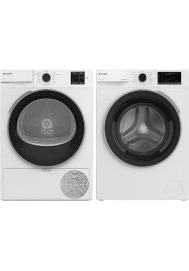Arçelik 9100 DMX Çamaşır Makinesi Ve 800 KMX Kurutma Makinesi İkili Çeyiz Set