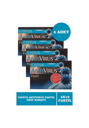 Cistus Antivirus 4 x 10 Pastil
