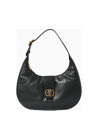 Kurt Geiger Chelsea Hobo Bag, Deri, Geniş Ve Şık Günlük Çanta Siyah