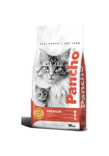 Pancho Tavuk Etli Yetişkin Kedi Maması 15 KG