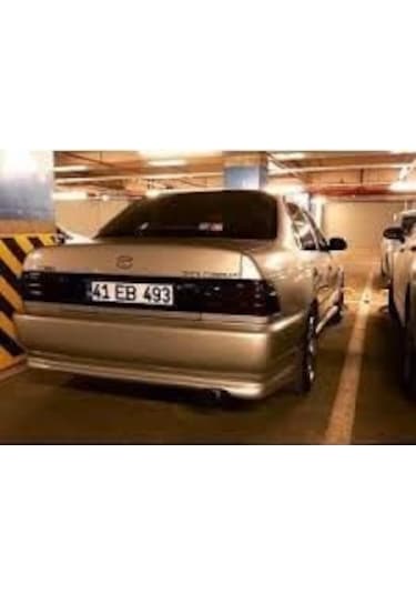 Toyota Corolla Uyumlu Ae101 Arka Tampon Eki - Mat Siyah STR-122