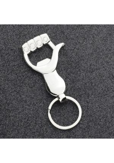 Yaratıcı Anahtarlıklar Palmiye El Şekli Şişe Açacağı Aksesuarları Hediye Çinko Alaşım Kolye Tutucu Açan Tirbuşon Açıcılar Ahşap