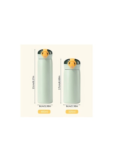 Trendooze 11oz Paslanmaz Çelik Vakum Termos Seyahat Mavi Sunshine022 Outdoor Ev Matara Mavi