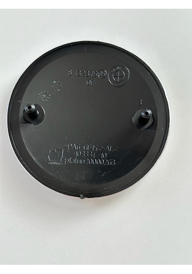 Bmw 50.yıl kaput bagaj logosu 74mm (Words fullblack 51148219237)