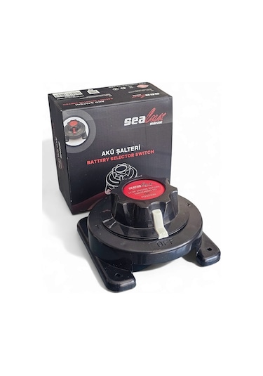 Sealux Marine Akü Şalter 12V 175A Yeni Model Çift Akü