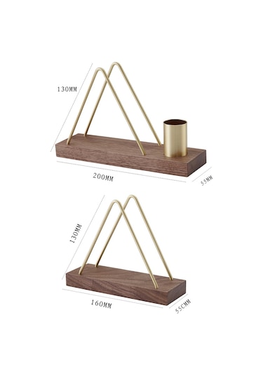 Sones Kayın Ağacı Kısa Tip Dikey Peçetelik Yemek Restoran Masa Dekoru Kağıt Peçeteler, Posta, Faturalar İçin