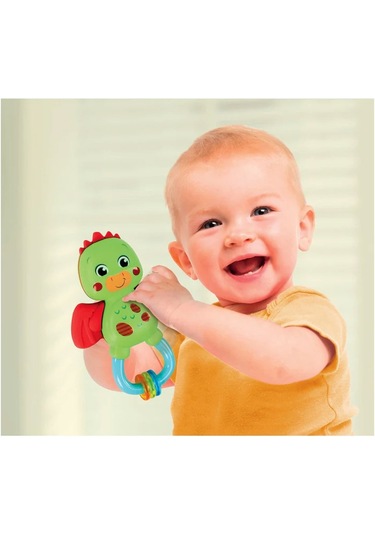 Baby Clementoni Sevimli Ejderha Çıngırak 17779 Çok Renkli