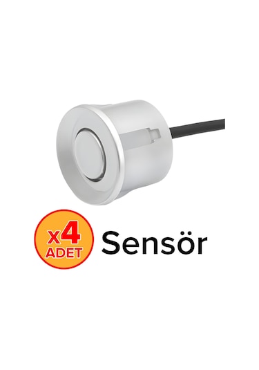 Chery Tiggo 8 Pro Avantgarde Uyumlu Ses İkazlı Gri Park Sensörü