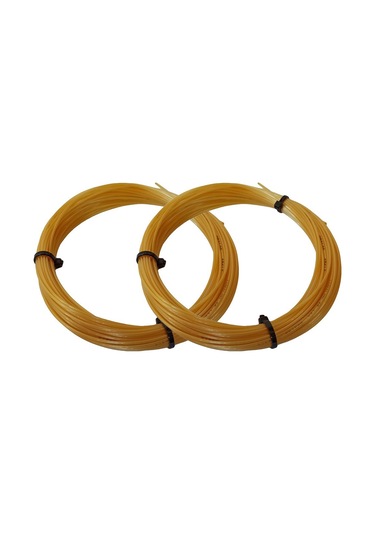 2 Adet Luxilon 4G 1,30 mm. Monofilament Kordaj 12 Metre AltınSarı