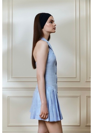 İgritte Elbise Mavi