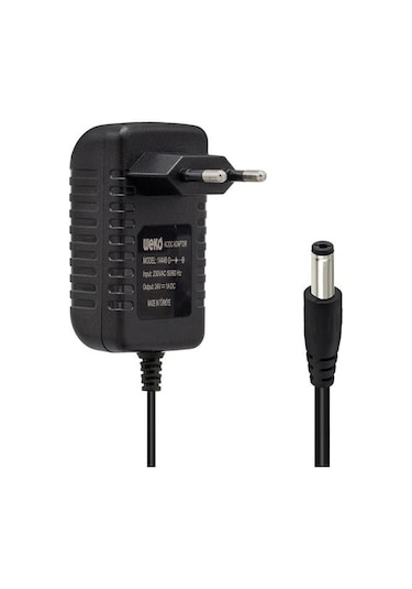 Weko 24 Volt 1 Amper 24 Watt Plastik Kasa Priz Tipi Adaptör 5.5x2.5 Uçlu