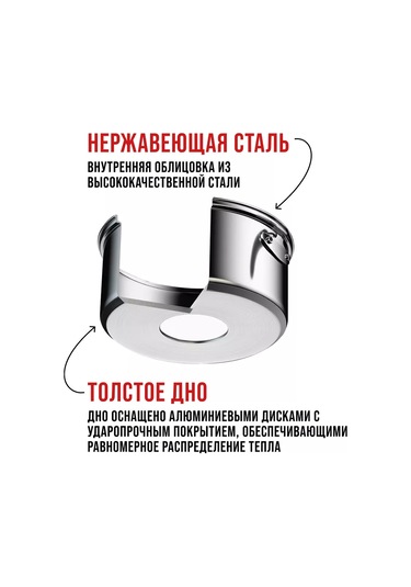 Mayer&boch Mutfak Sopesi, Kapaklı Sote Tavası 0,6 Lt 153779145 Gri