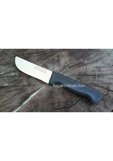 Akçelik Yüzme Bıçağı-22Cm-2Mm Çelik Siyah
