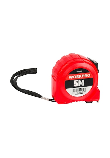 Workpro Wp261003 5mx19mm Beyaz Çelik Şerit Metre 5 M