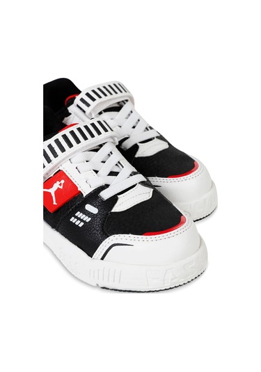 Cool King Patik Çocuk Sneaker Ayakkabı Kırmızı Kırmızı