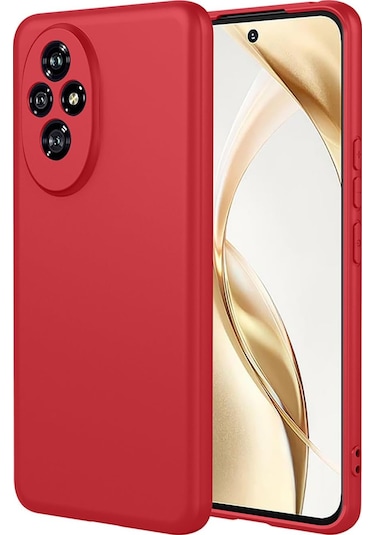 Teleplus Honor 200 Kılıf Kamera Korumalı İçi Kadife Mara Lansman Kapak
