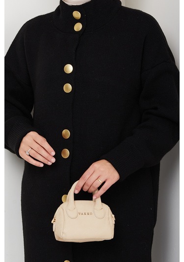 Reha Düğmeli Triko Hırka 1603 - Siyah Siyah