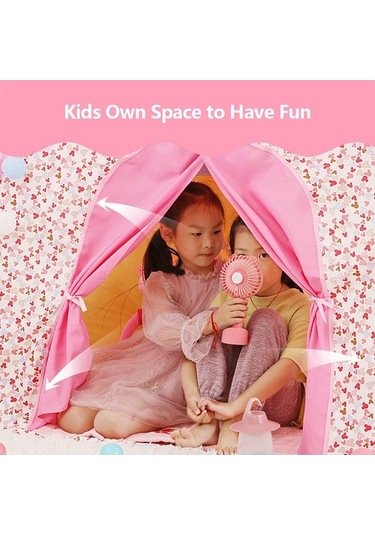 Novahub Büyük Prenses Şatosu Oyun Çadırı - Taşınabilir Çantalı İç Ve Dış Mekan Kullanımı, Çok Renkli Taşınabilir Çantayla Çok Renkli