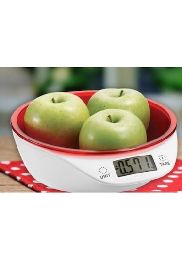 Büro Ev Ofis İçin Dijital Göstergeli Mutfak Terazisi