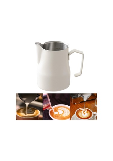 Suntek Sıcak Çikolata Ev Restoranı Için Süt Köpürtme 350ml-bej