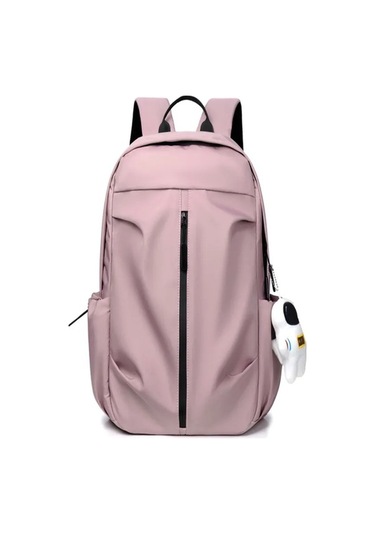 Sırt Çantası, Şık Ve Rahat, Pembe Kolyeli Çok Renkli Çok Renkli