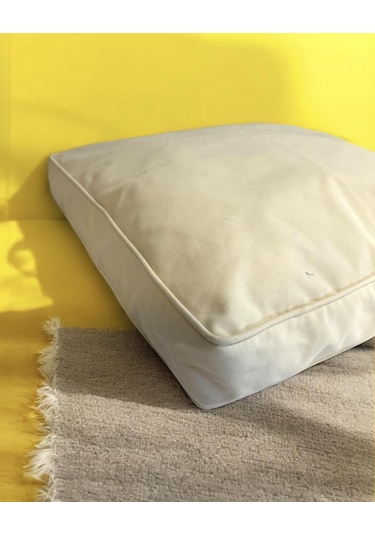 Kemique Mini White Kedi Köpek Minderi 65 x 55 CM