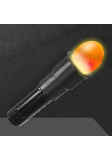 Suntek Tavuk Siyahı Için Led Işık Egg Candler Tester Soğuk