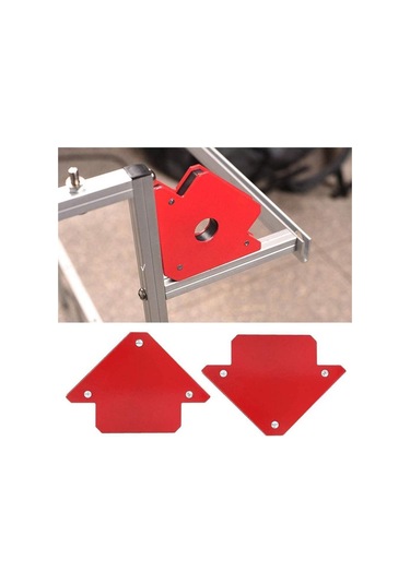 6'lı Set Mıknatıslı Manyetik Gönye Kaynak Tutucu Kaynak Gönyesi