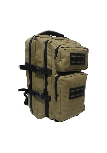 Baggor Kampçı-Seyahat-Dağcı-Outdoor-Askeri Taktik Sırt Çantası Siyah Çok Renkli