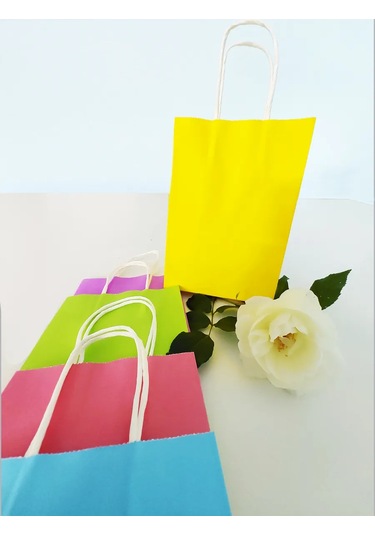 Paketos Kraft Kağıttan 5'li Hediye Paketi Seti 177912629