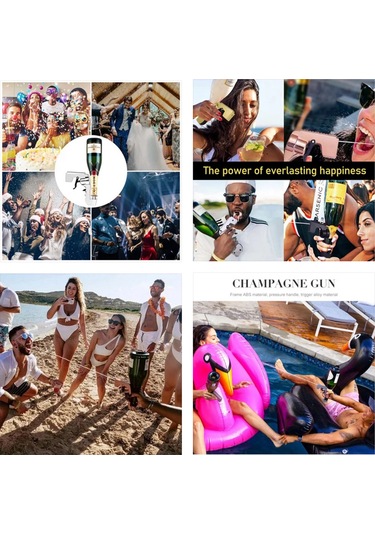 Suofeng Altın Renkli Şampanya/bira Spreyi - Bar Parti Stili Atmosfer Aracı Altın